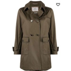 HERNO double-breasted button-fastening jacket, Size 8 (US)